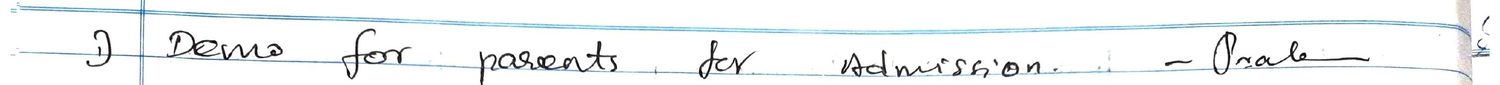Handwritten VR Lab feedback note
